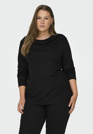 ONLY Carmakoma CARALBA  - Long sleeved top - black