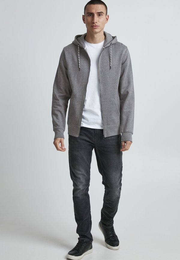 PROLIAS - Zip-up sweatshirt - pewter mix2