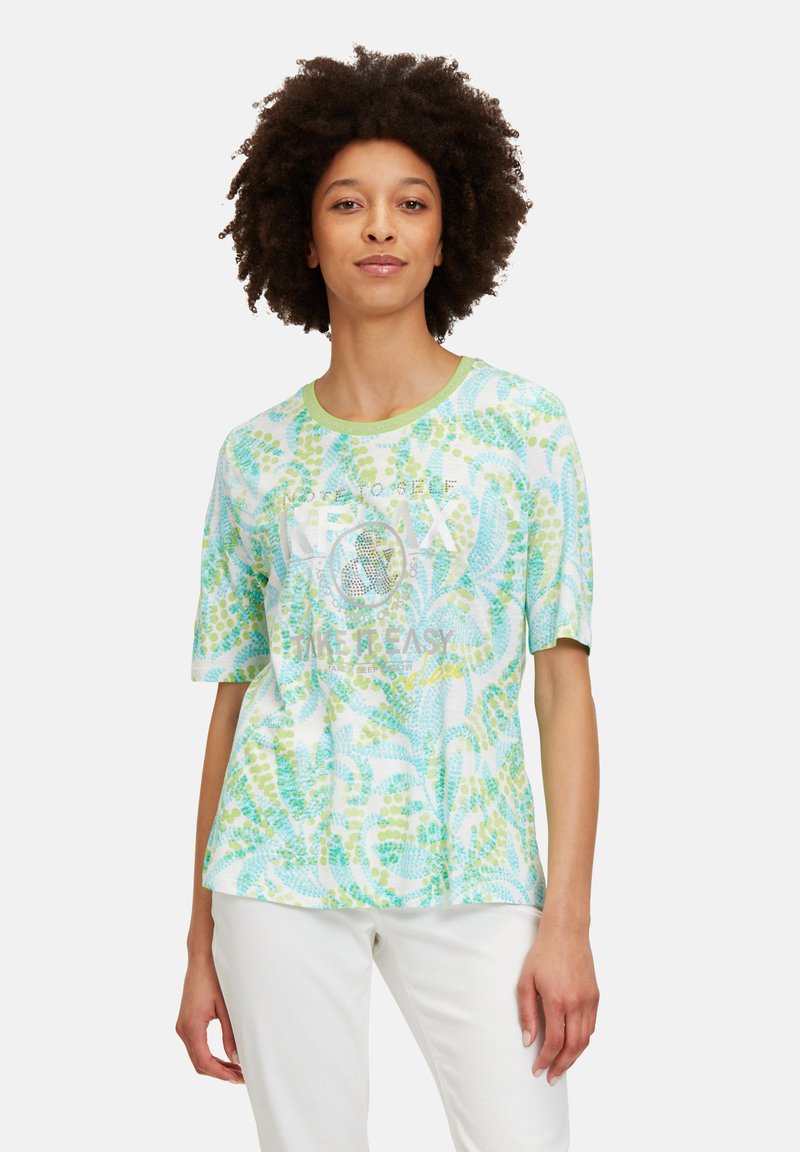 Betty Barclay MIT PLACEMENT - T-Shirt print - mint green