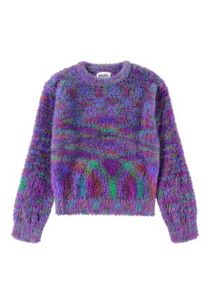 Molo GARDA - Strikkegenser - purple mix