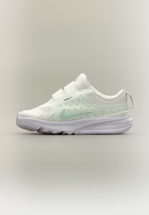 Nike Performance, STAR RUNNER 5 UNISEX - Обувки за бягане по асфалт - summit white/arctic green/black/barely green