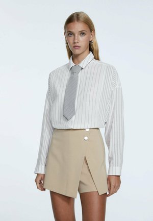 Wrap skirt - stone