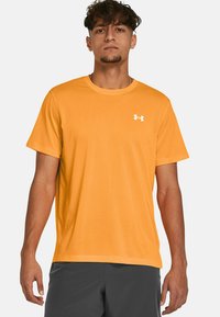 Under Armour - LAUNCH SHORTSLEEVE - Sport T-Shirt - nova orange Thumbnail-Bild 1