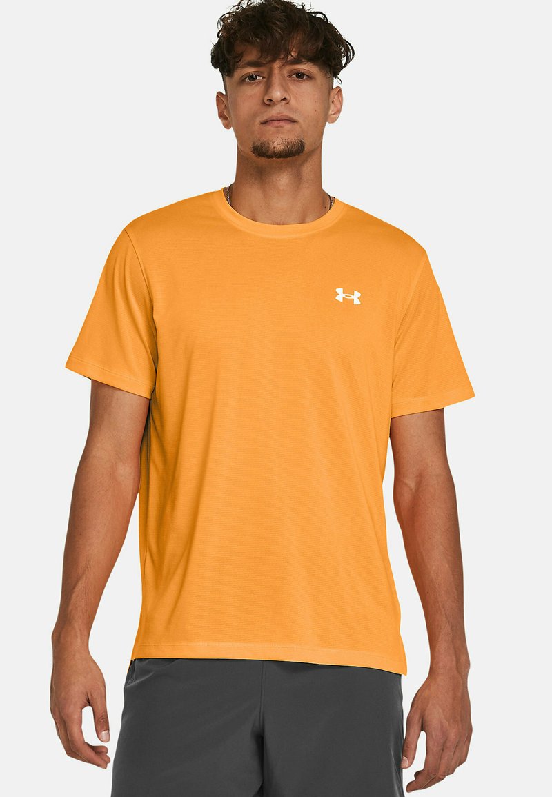 Under Armour - LAUNCH SHORTSLEEVE - Sport T-Shirt - nova orange, Vergrößern