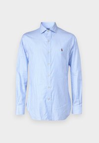 Unselected, light blue/white