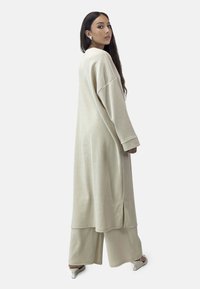 Elara SET - Gebreide jurk - beige