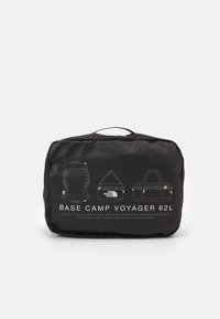 The North Face BASE CAMP VOYAGER DUFFEL 62L UNISEX - Borsa per lo sport - black/white