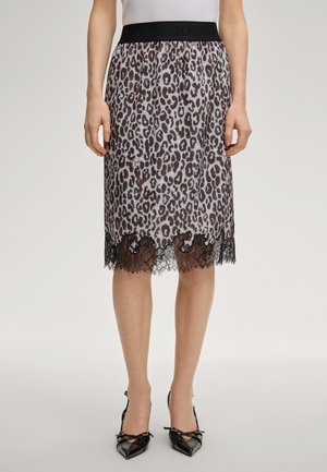 ROCK SAMI - A-Linien-Rock - hellblau braun