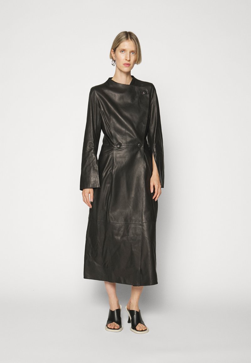 By Malene Birger ESSENTIALS SIRRENA - Classic coat - black - Zalando.ie By Malene Birger ESSENTIALS SIRRENA - Classic coat - black - Zalando.ie