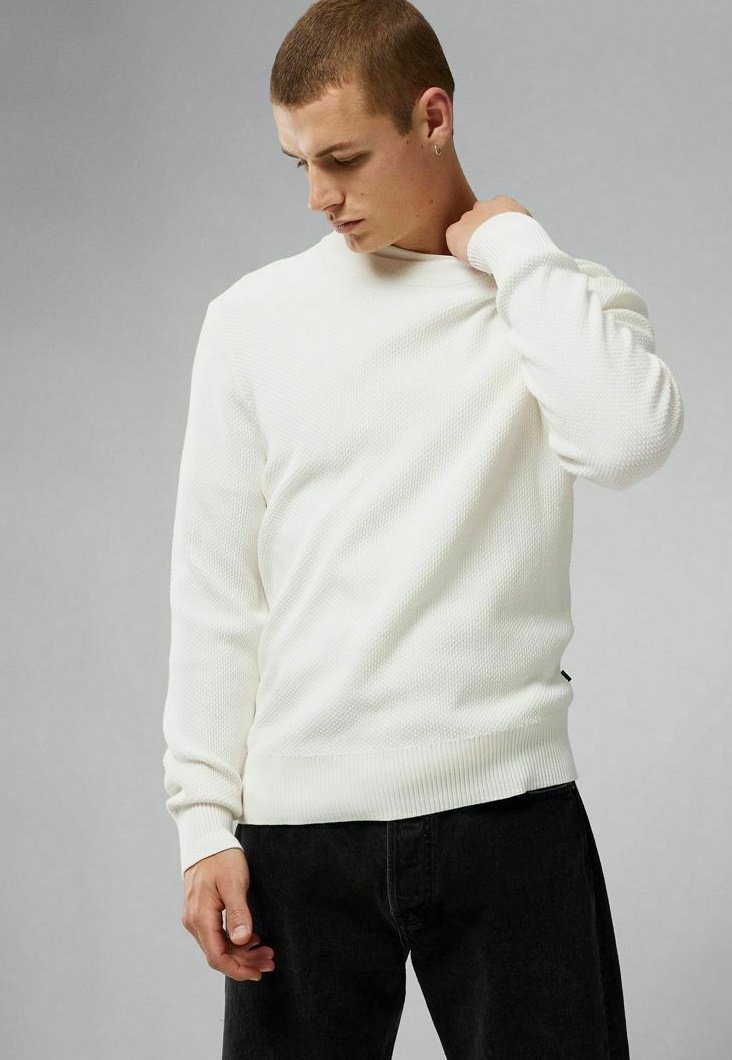 J.LINDEBERG OLIVER STRUCTURE Jumper cloud white/white Zalando.de