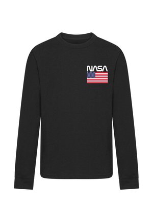 NASA - STARS AND STRIPES - Langarmshirt - black