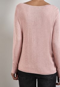 Street One Stickad tröja - mottled light pink