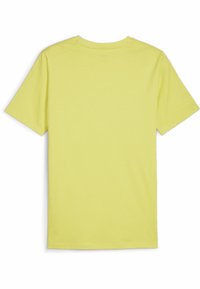 Puma TAPE TEE - Camiseta estampada - lime sheen