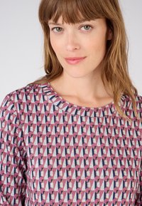 Damart CHAUDE, MANCHES LONGUES - Longsleeve - mauve graphique