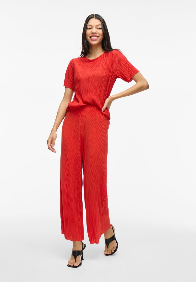 Vila T-shirt basic rood