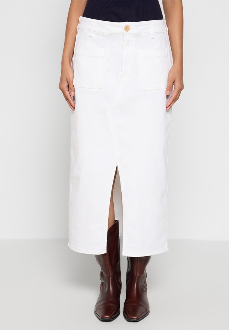 Scotch & Soda Jeansrok wit