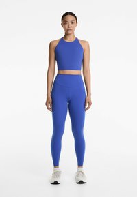 OYSHO COMFORTLUX STRAP WITH CUPS - Top - mottled royal blue