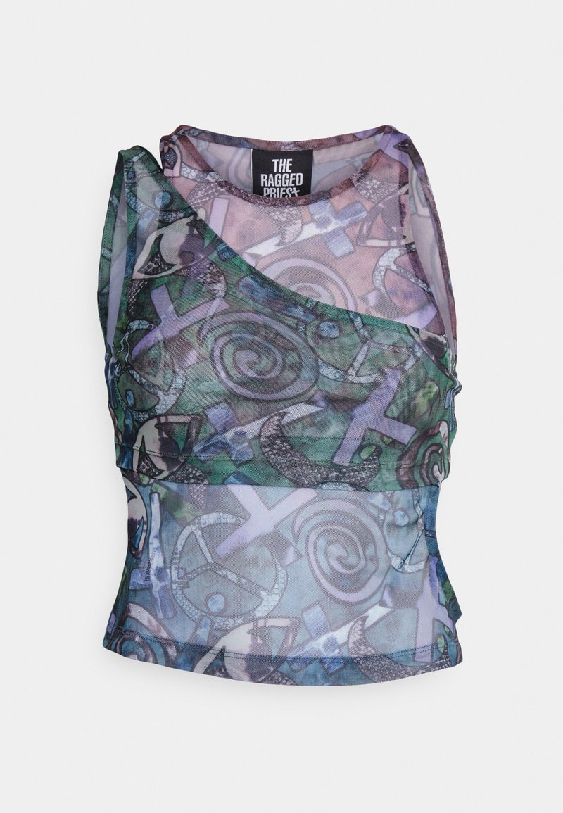 The Ragged Priest Top meerkleurig