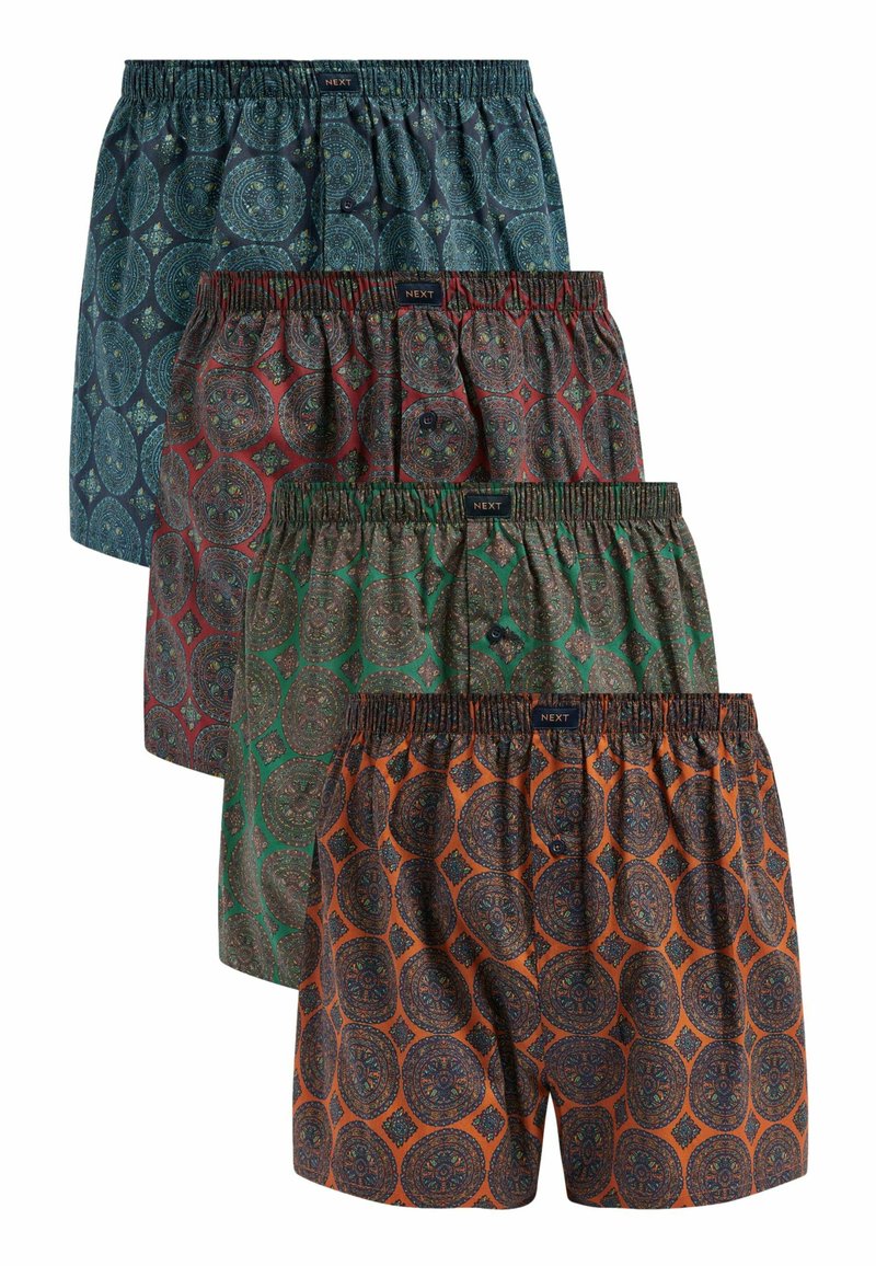 Next PATTERN PURE 4 PACK - Șorturi boxer - rich medallion