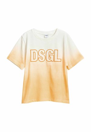 GRADIENT - T-shirt con stampa - yellow