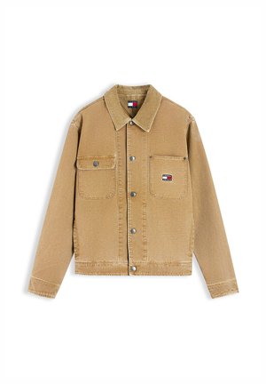 Tommy Jeans, TJM CORD COLLAR CANVAS OVS EXT - Lichte jas - sandy beige