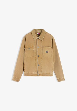 Tommy Jeans, TJM CORD COLLAR CANVAS OVS EXT - Lichte jas - sandy beige