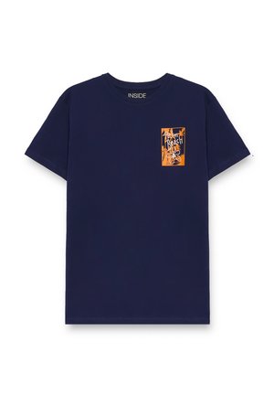 INSIDE, PALM BEACH - Camiseta estampada - azul