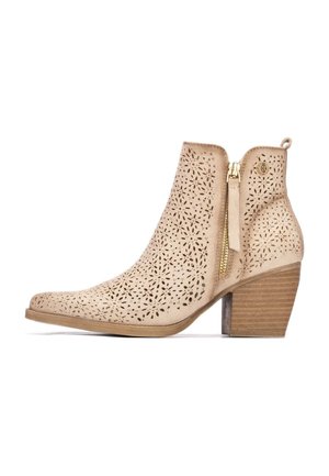 Botines camperos - beige