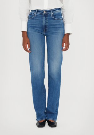 THE KICK IT - Vaqueros rectos - dark blue denim