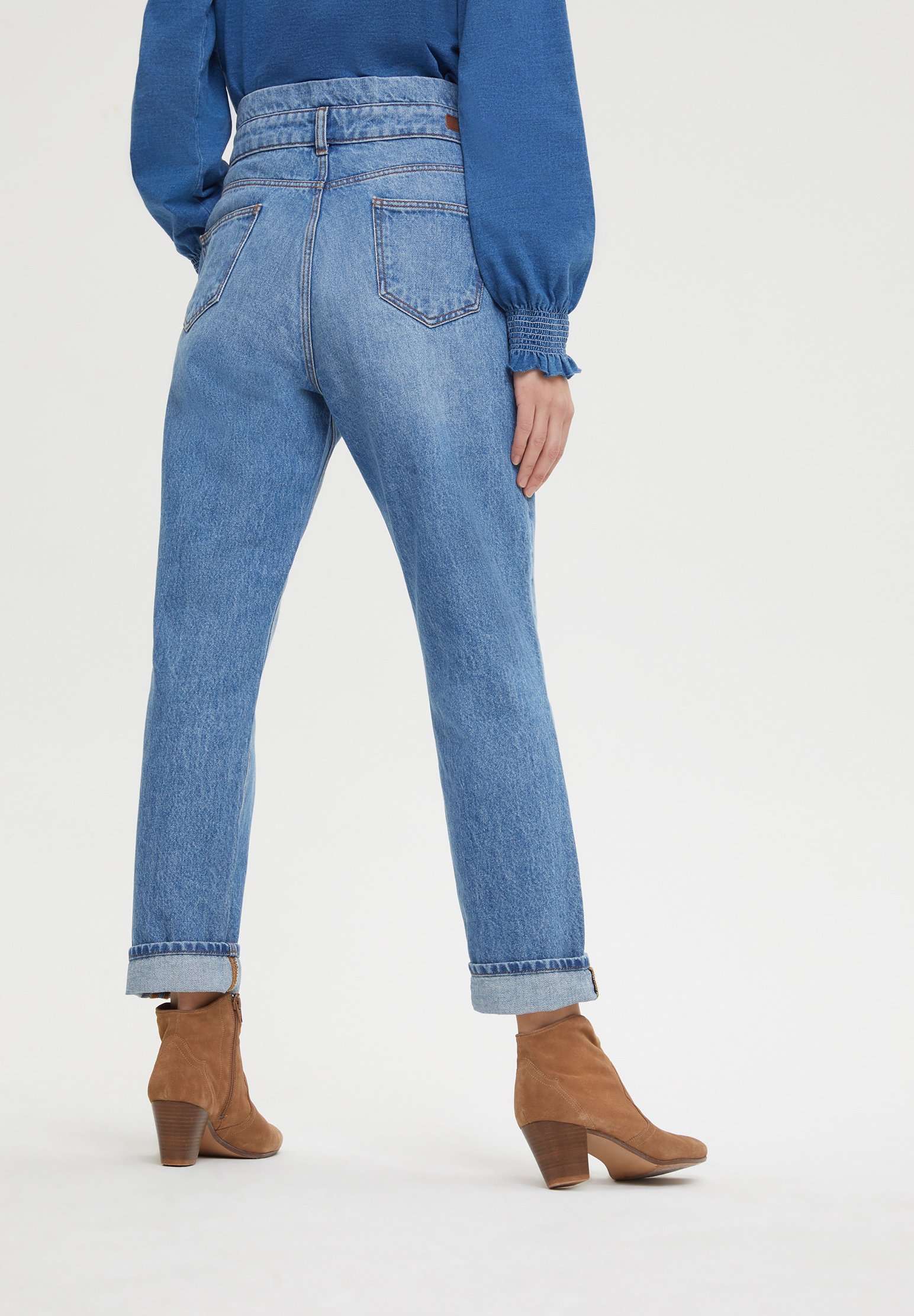 jean boyfriend taille haute
