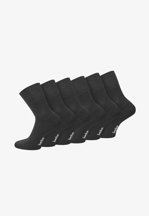 Normani BAMBOO HEALTH LOW CUT 6 PACK - Socken - schwarz