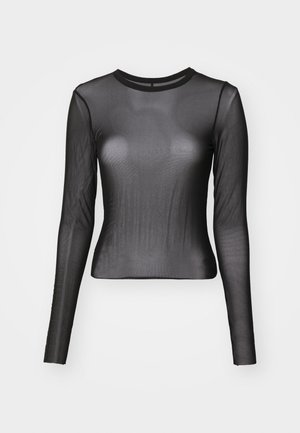 P.E Nation DISCOVERY LONG SLEEVE TEE - Hosszú ujjú felső - black