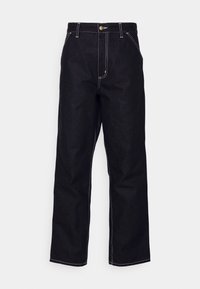 SIMPLE PANT - Traperice opuštenog kroja - black