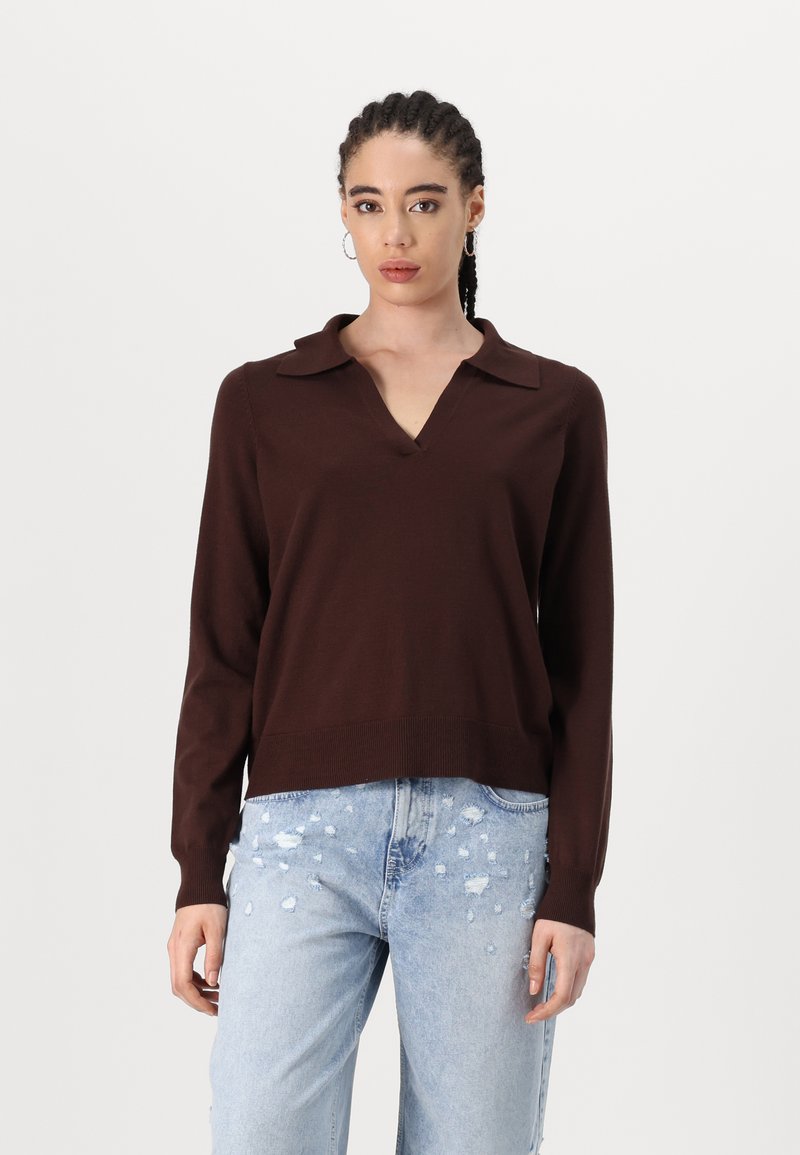 VILA VIAMANDA  - Maglione - coffee bean