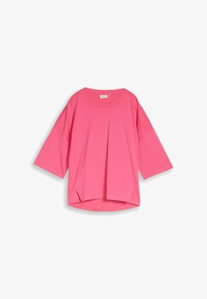TOM TAILOR DENIM, Pikkade varrukatega topp - soft bright pink
