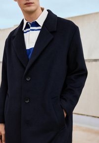 Next REGULAR FIT - Klasický kabát - navy blue