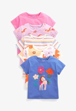 5 PACK - T-shirt imprimé - pink