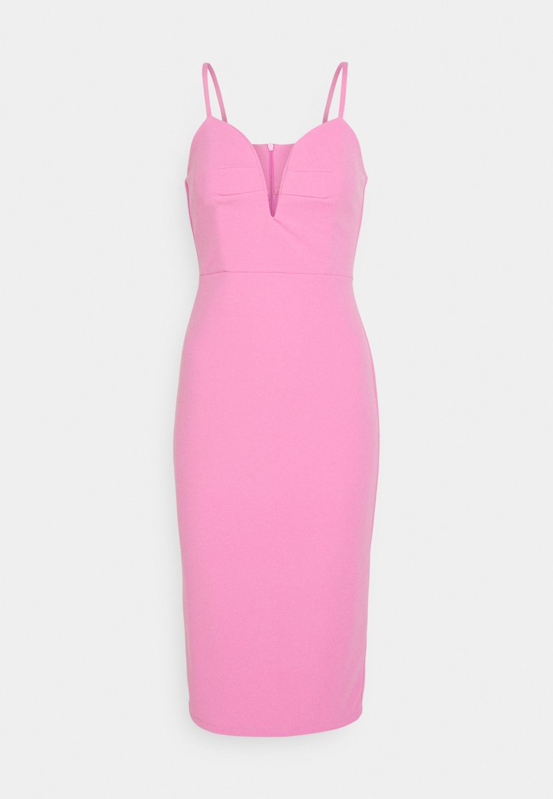 WAL G PETITE Cocktailjurk donkerroze WAL G PETITE Cocktailjurk donkerroze