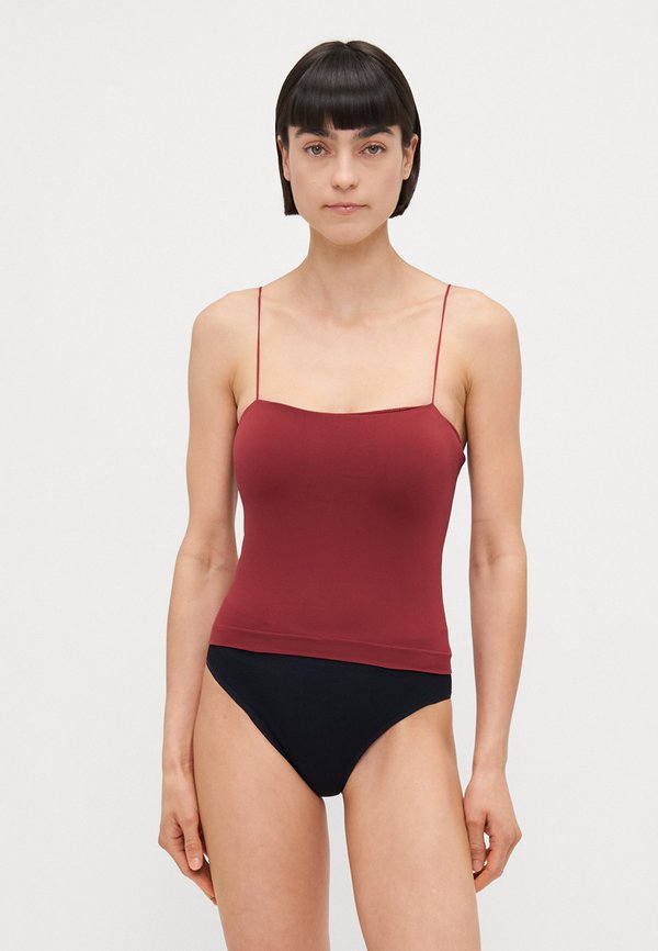 ONLBELLA SEAMLESS PADDED  - Undershirt - ruby wine2