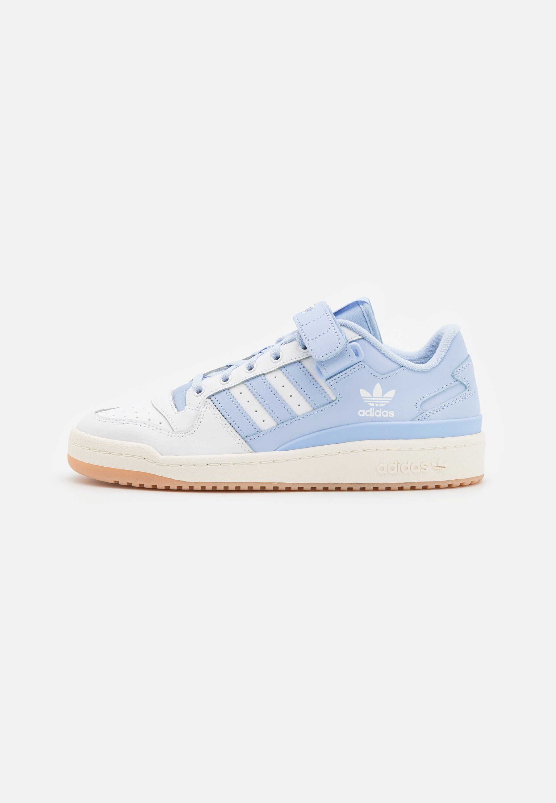 adidas forum low white post blue