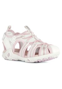 Geox J WHINBERRY G - Sandalias de senderismo - white pink