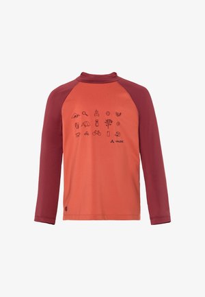 Vaude, VAUDE T-SHIRT KIDS SOLARO LS T-SHIRT III - Langarmshirt - hotchili