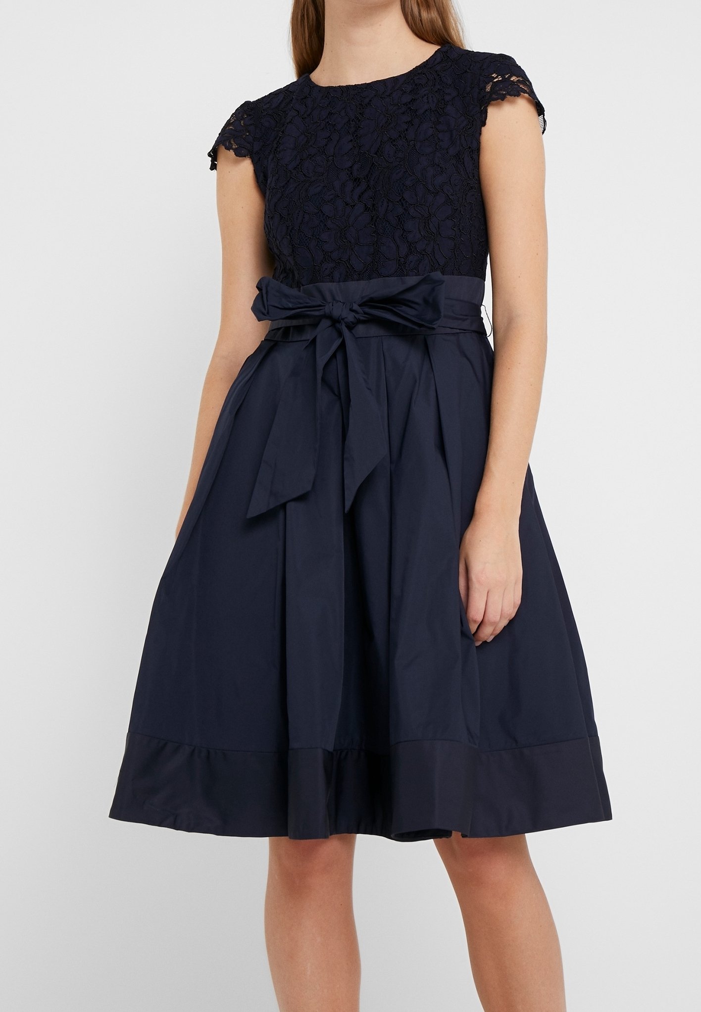 ralph lauren navy blue cocktail dress Lauren Ralph Lauren Cocktail dress / Party dress - dark blue - (Pre-owned)