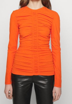 Top s dlouhým rukávem - orange