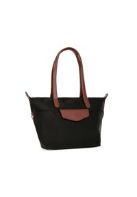Hexagona POP - Borsa a mano - noir / marron