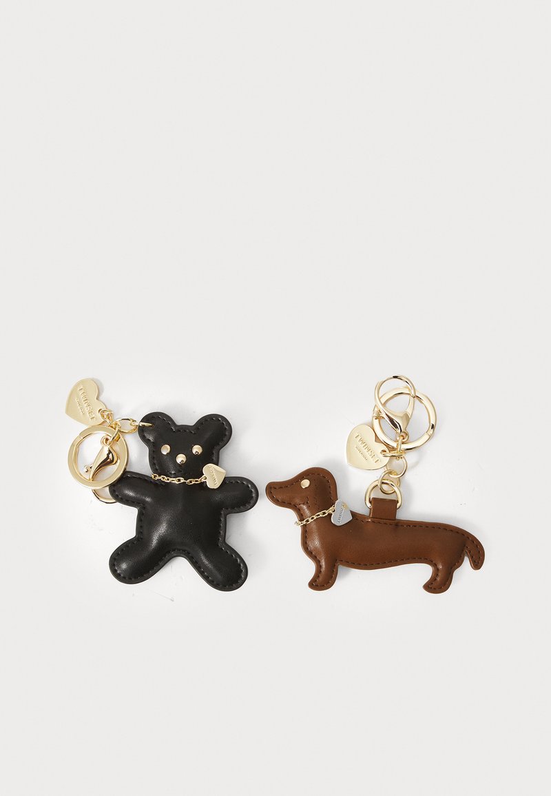 TWINSET KEYCHAIN 2 PACK - Portachiavi - chocolate malt
