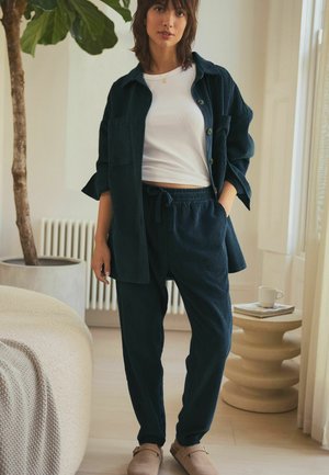 REGULAR FIT - Teplákové kalhoty - blue