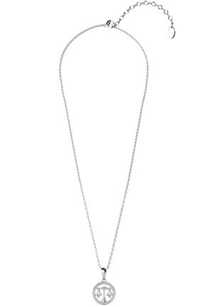 MYC Paris ZODIAQUE BALANCE - ET CRISTAL - Collier - argenté couleur / cristal