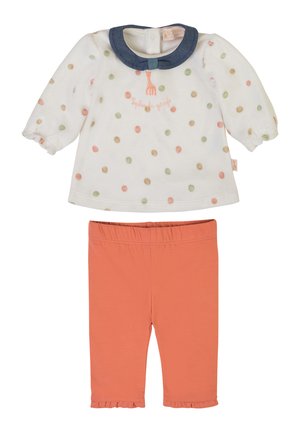 SET - Trousers - snow white