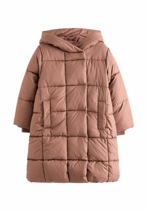 LONGER LENGTH SHOWER RESISTANT FUR LINED HOODED PADDED - Vinterkappa /-rock - dusky pink